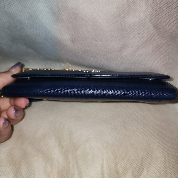 FLASH YARD SALE Prada Saffiano Navy Blue Limited Edition Crossbody - Picture 16 of 17